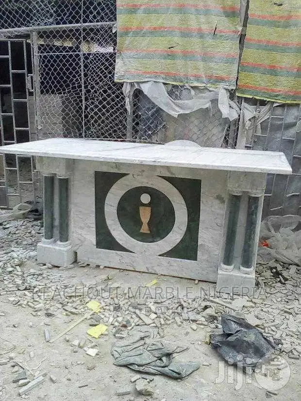 Marble Altar Table and Lectern