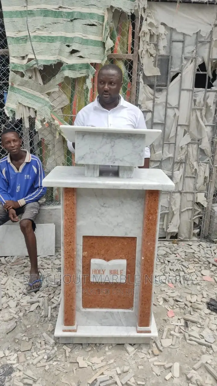 Marble Altar Table and Lectern