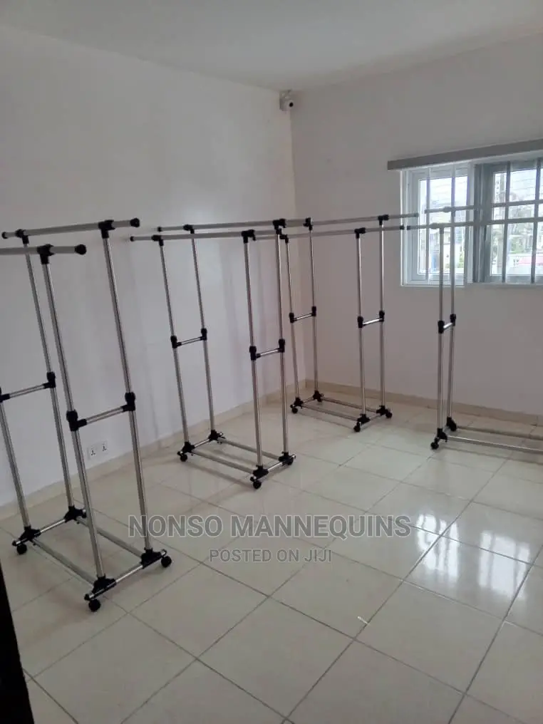 How Lucky 60kg Load Capacity Double Pole Clothes Rack