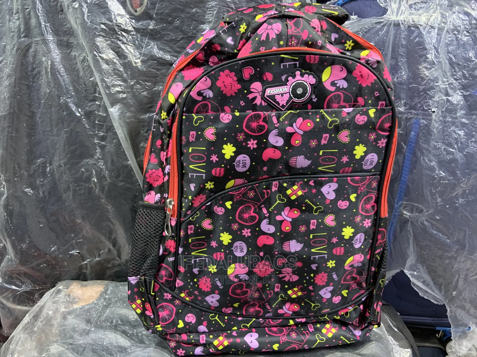 Medium Size Floral Kids School Bag