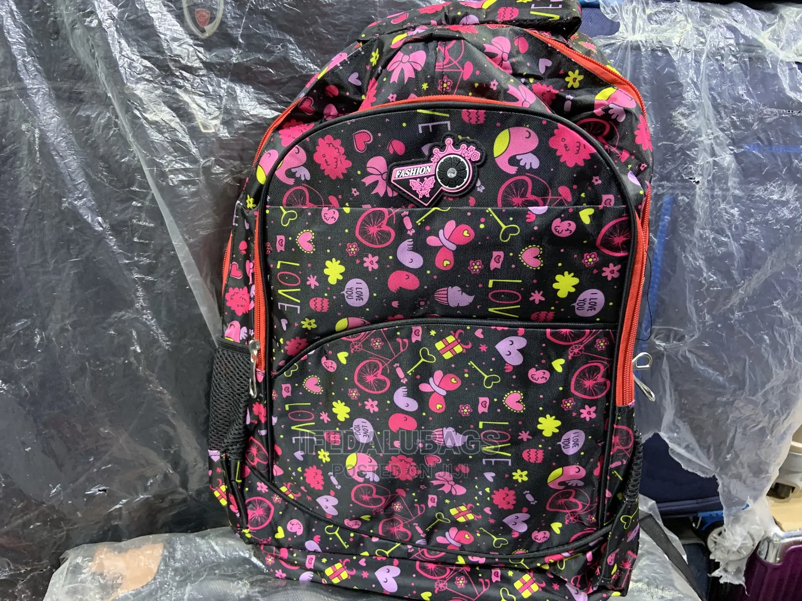 Medium Size Floral Kids School Bag