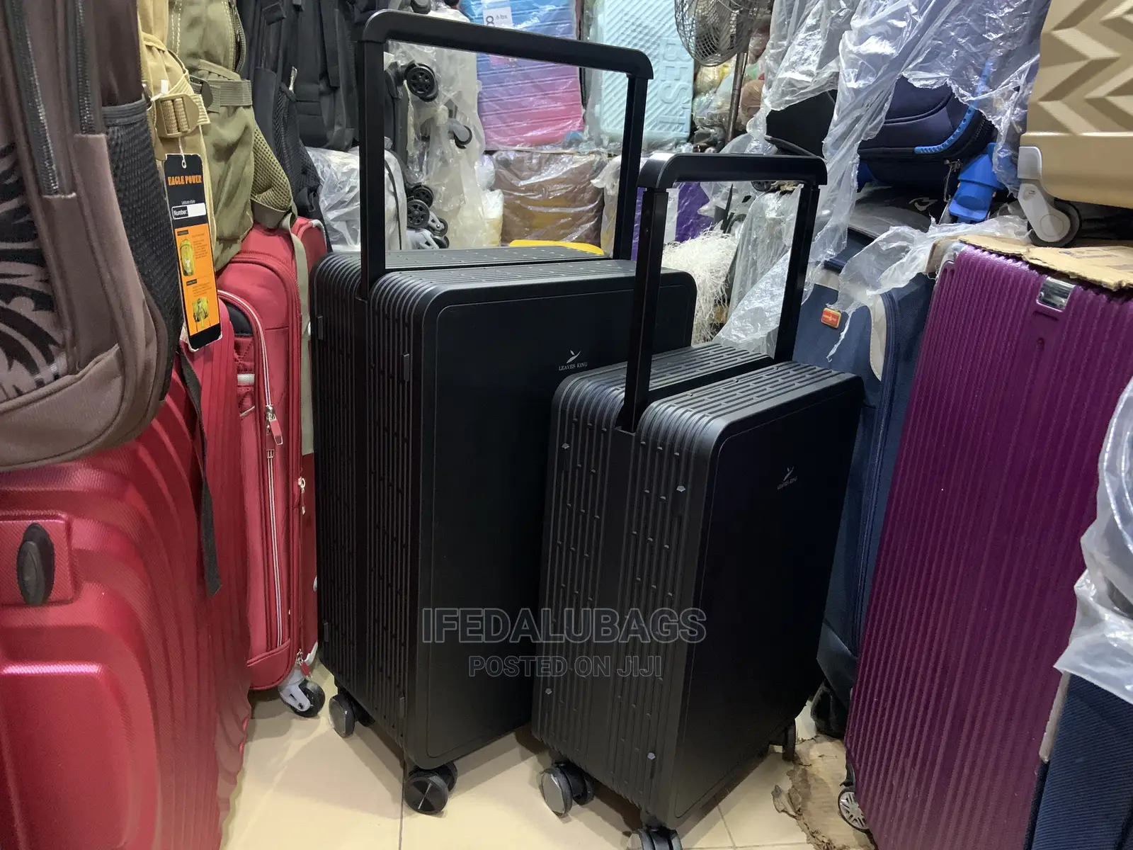 High Quality Fashionable 2n1 Wide Handle Travel Luggage