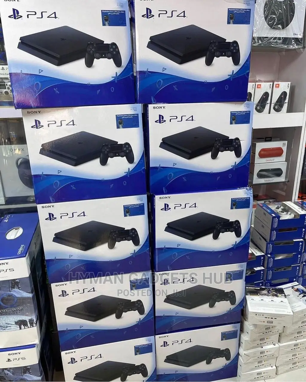 Brand New Normal Ps4 Console With Complete Accessories