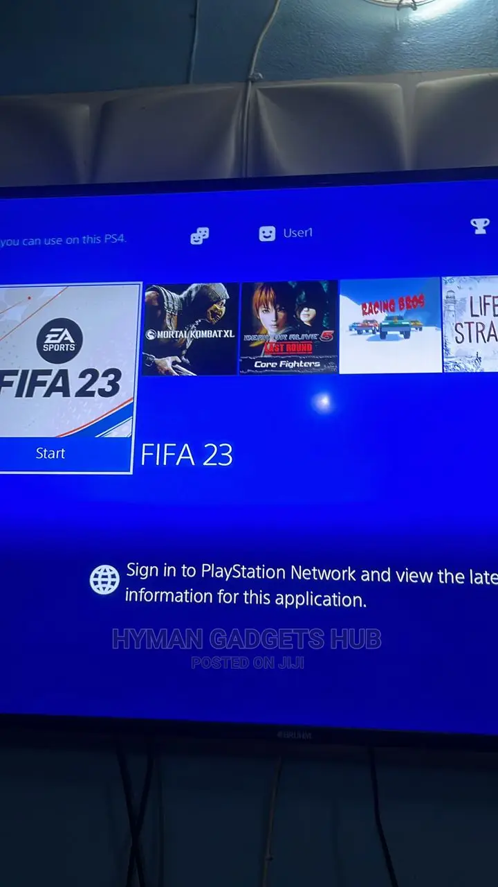 Brand New Normal Ps4 Console With Complete Accessories