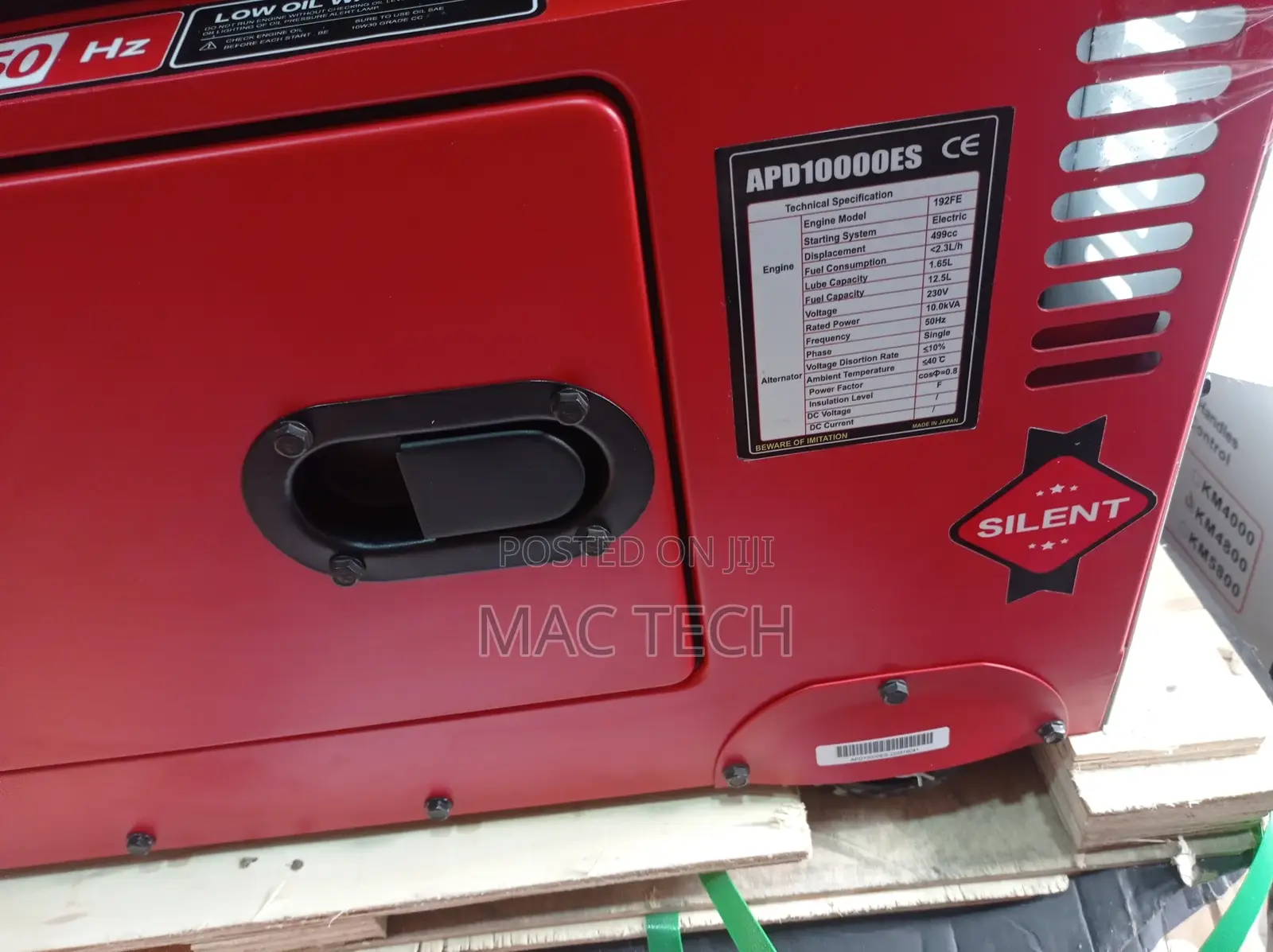 Ipower 10kva Diesel Soundproof.Pure Copper