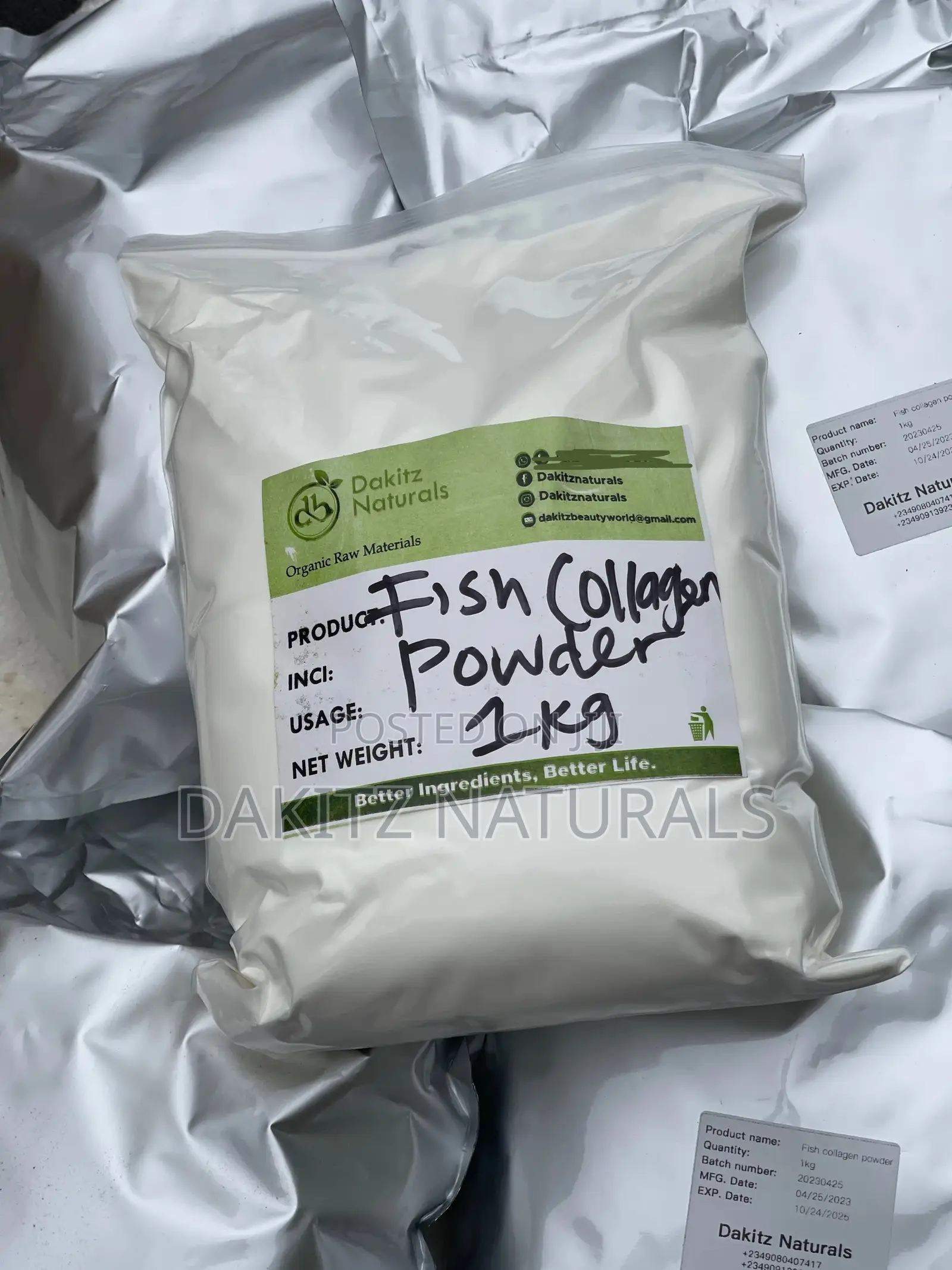 Hydrolyzed Collagen Powder 100g