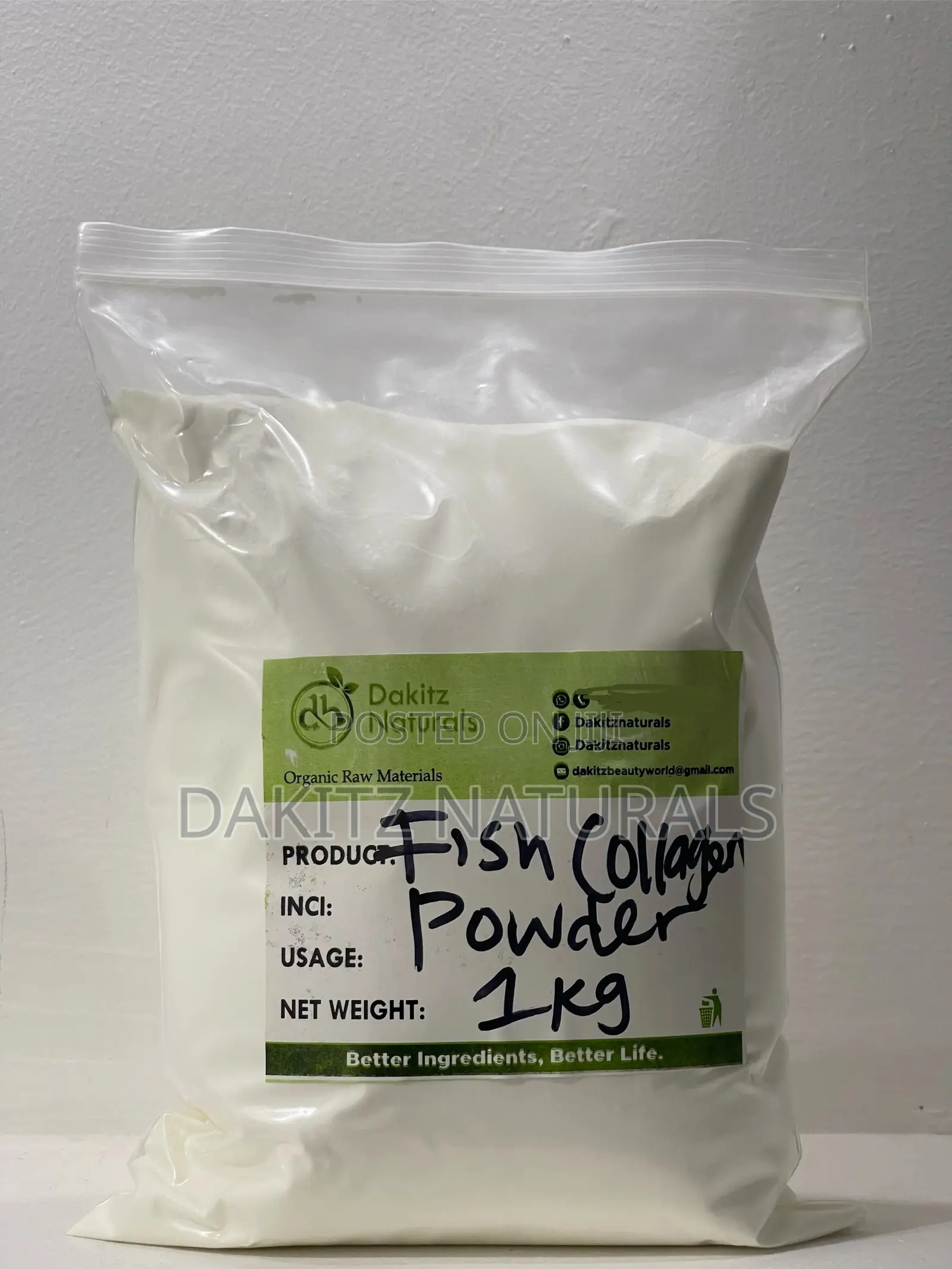 Hydrolyzed Collagen Powder 100g