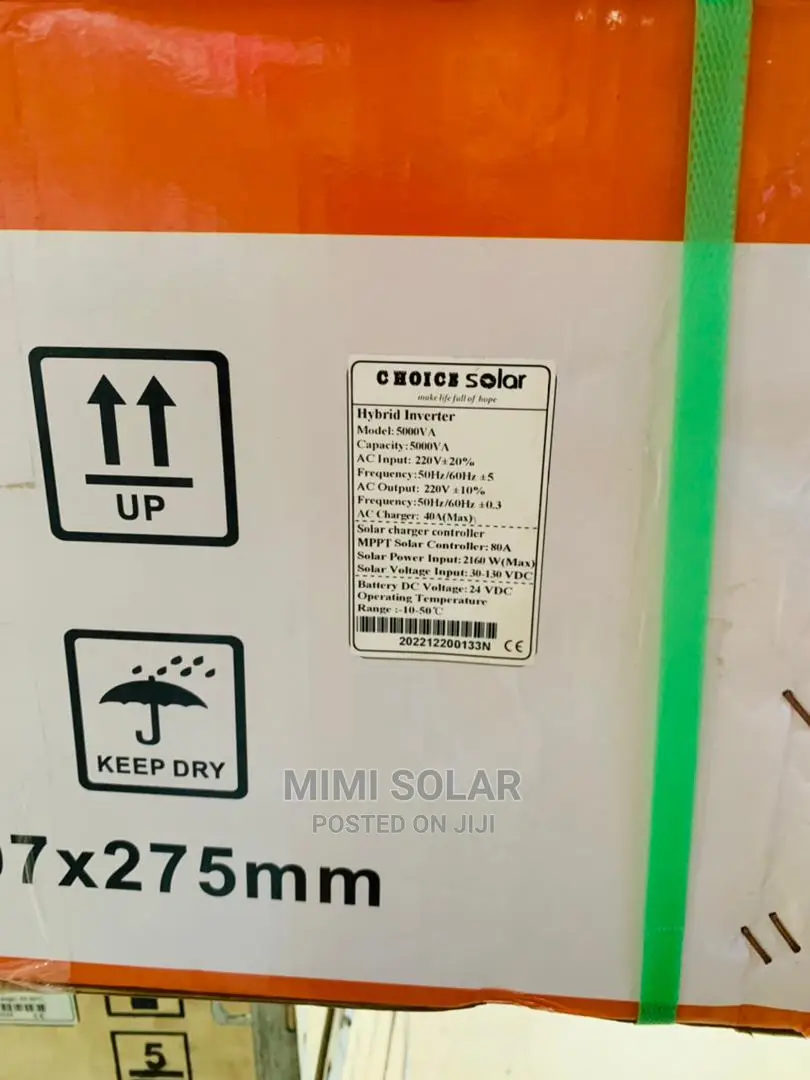 Original 5kva Choice Solar Inverter Hybrid