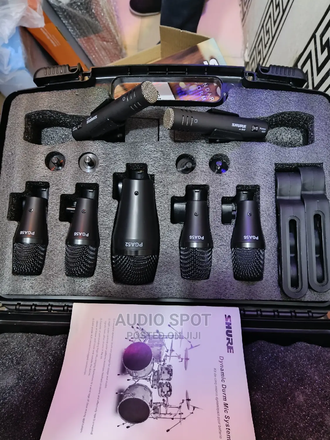 SHURE 7pcs Drum Kit Microphones