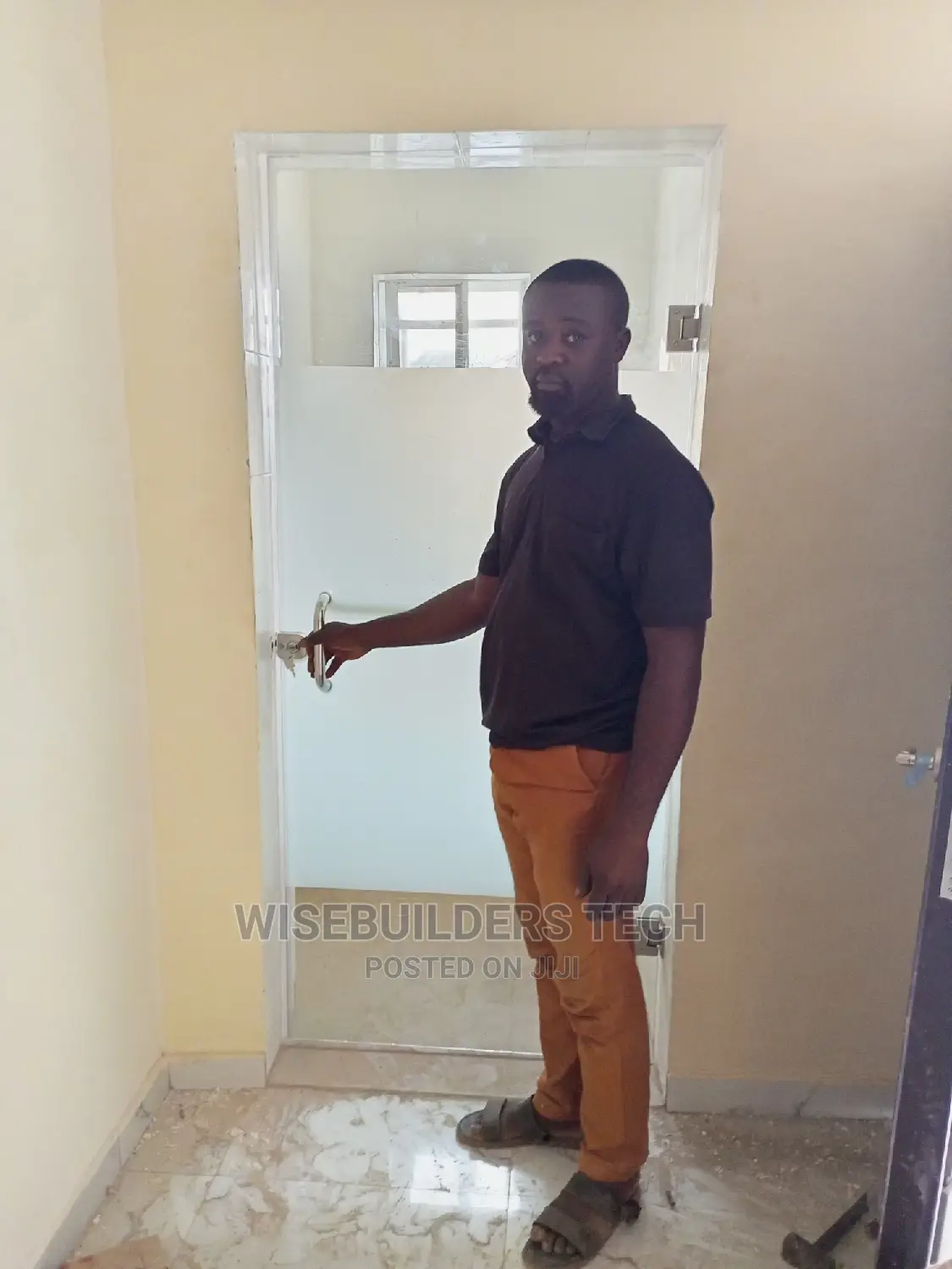 Toilet Glass Door