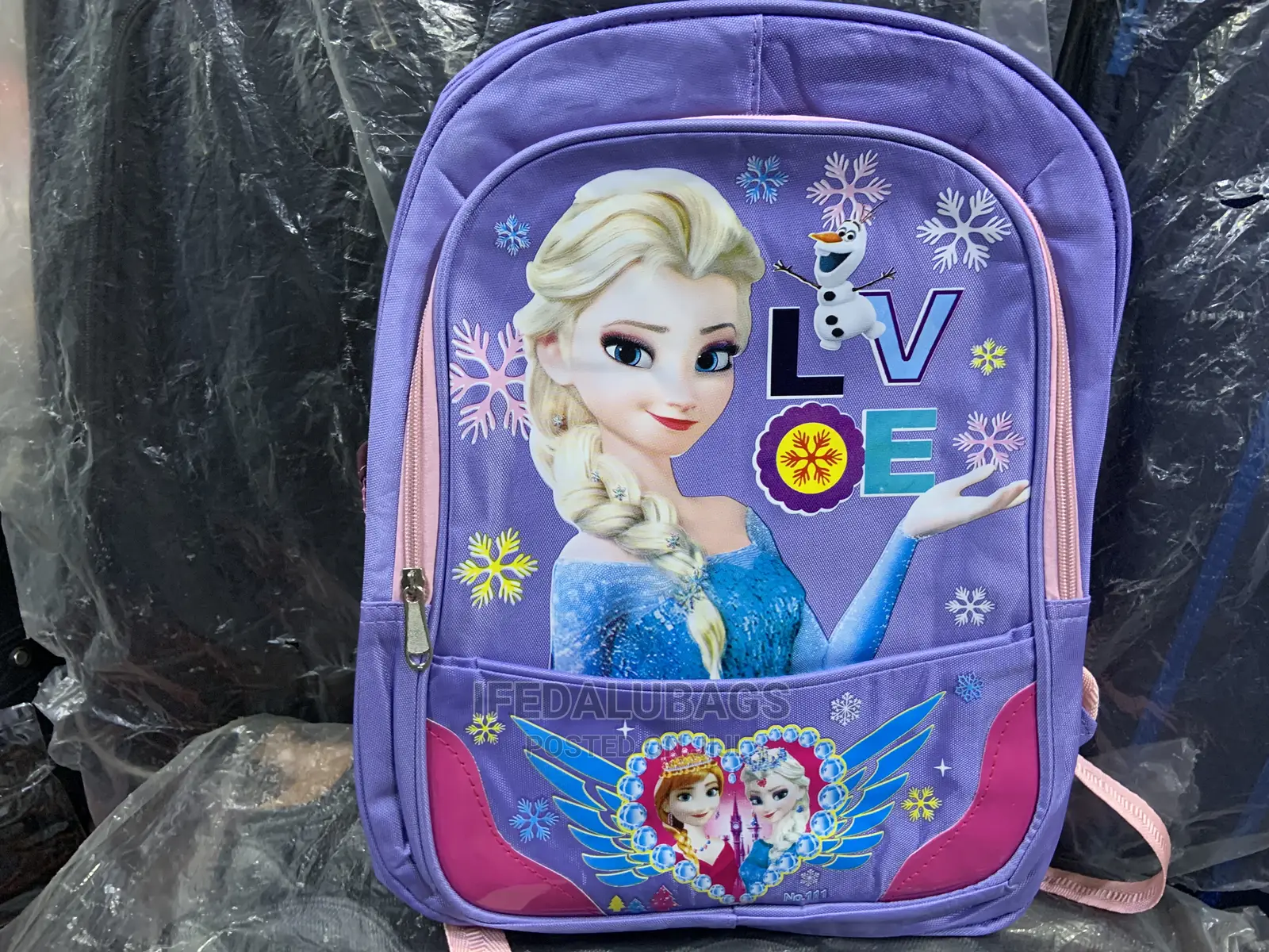 Cartoon Character Kids School Bag