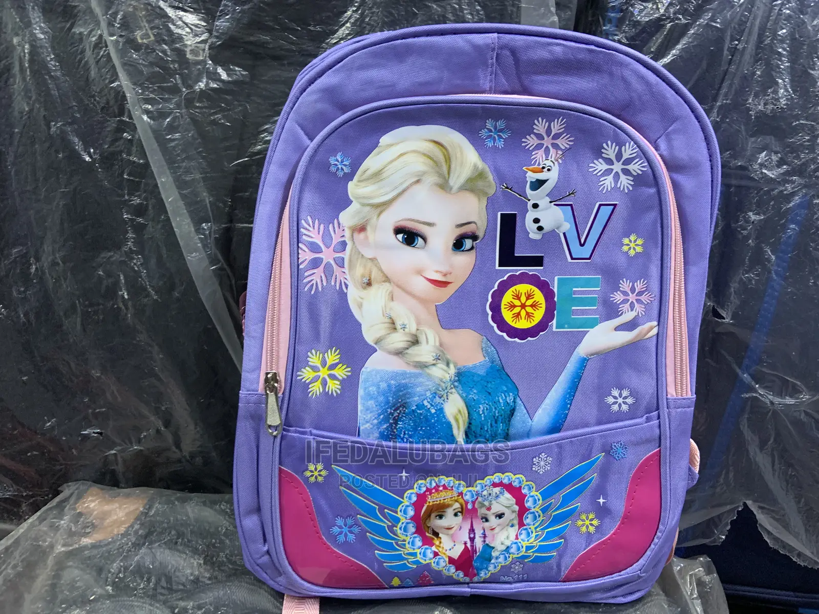 Cartoon Character Kids School Bag
