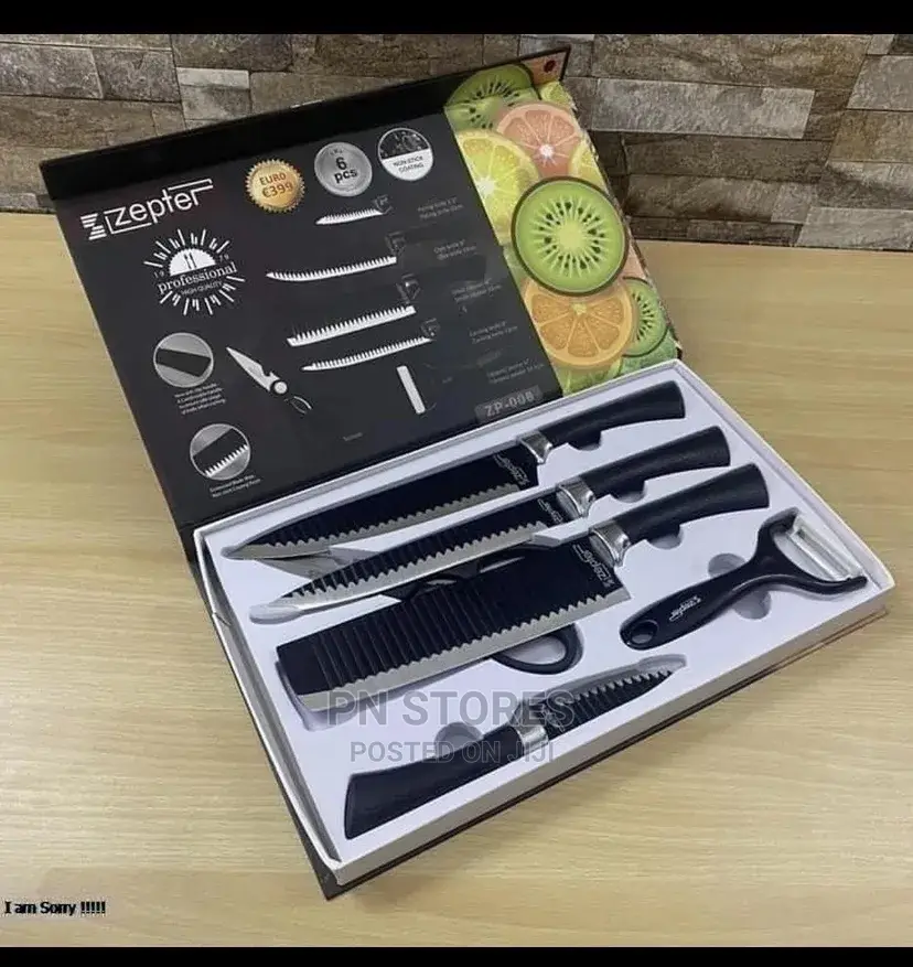 6 PCS Zepter Knife Set