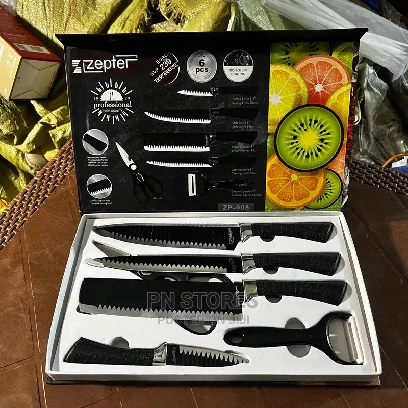 6 PCS Zepter Knife Set