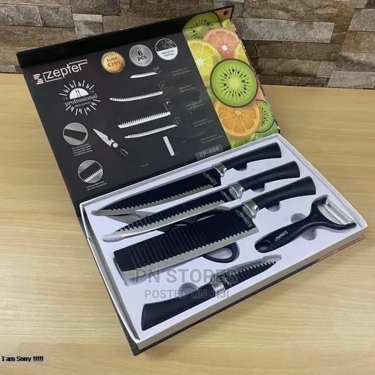 6 PCS Zepter Knife Set