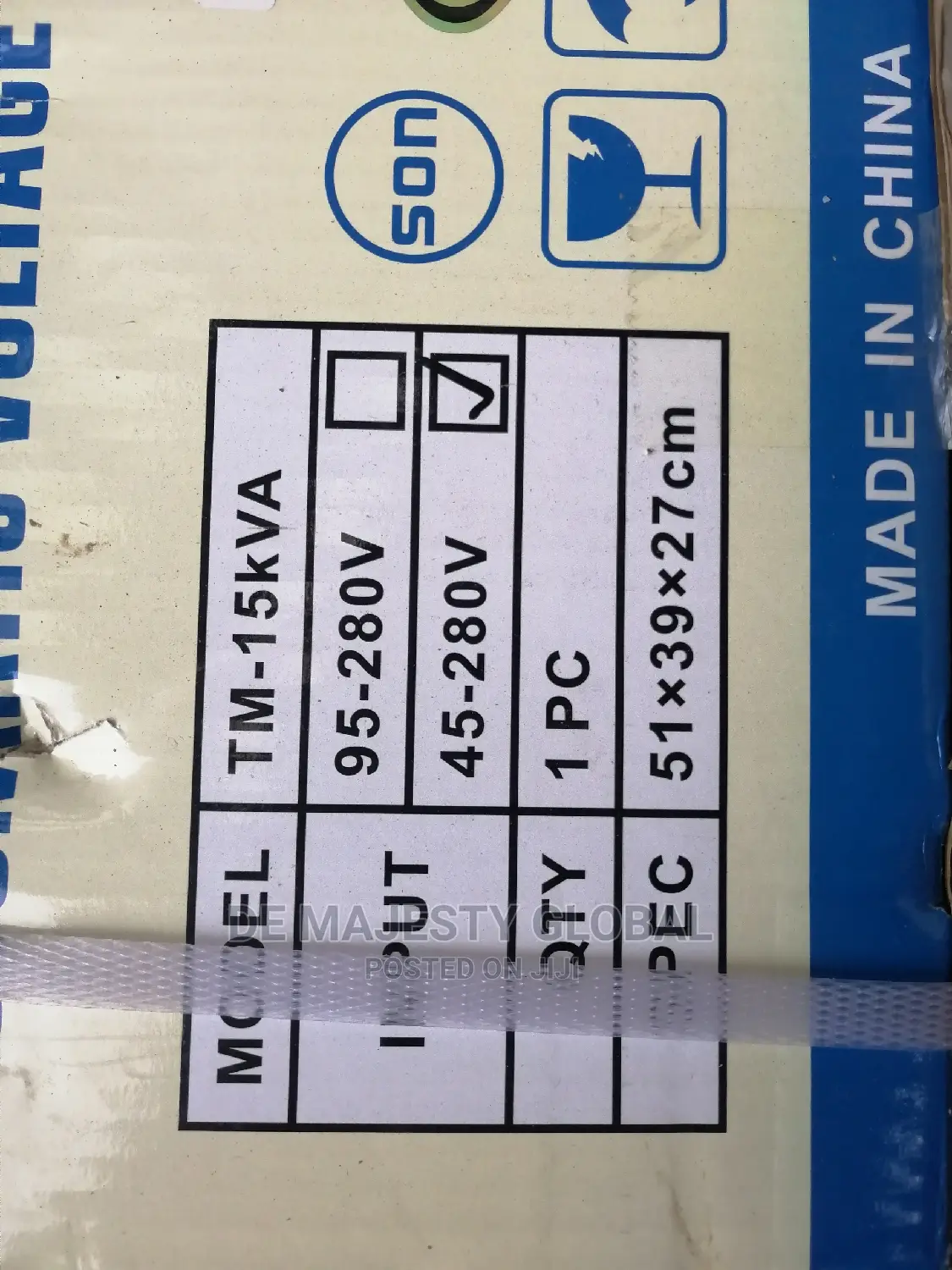 15kva Wall Mounted Prag Central Stablizer From 45 to 270
