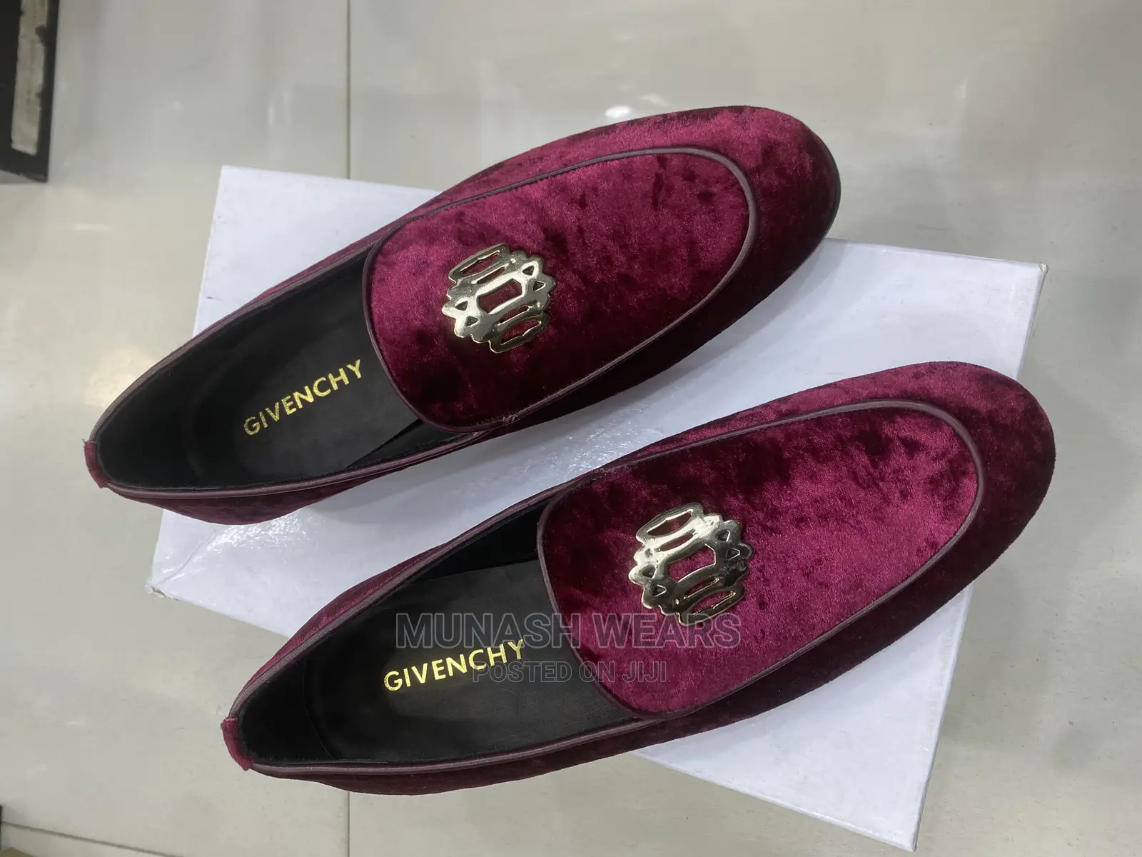 Italian Givenchy Velvet Shoe