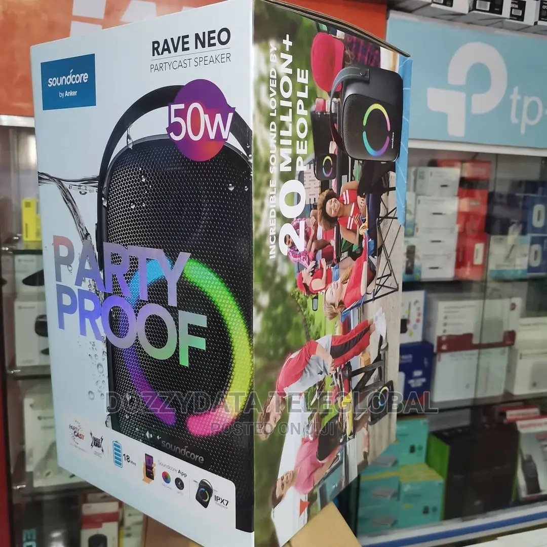 Anker Soundcore
Partyproof Speaker Rave Neo 50watt