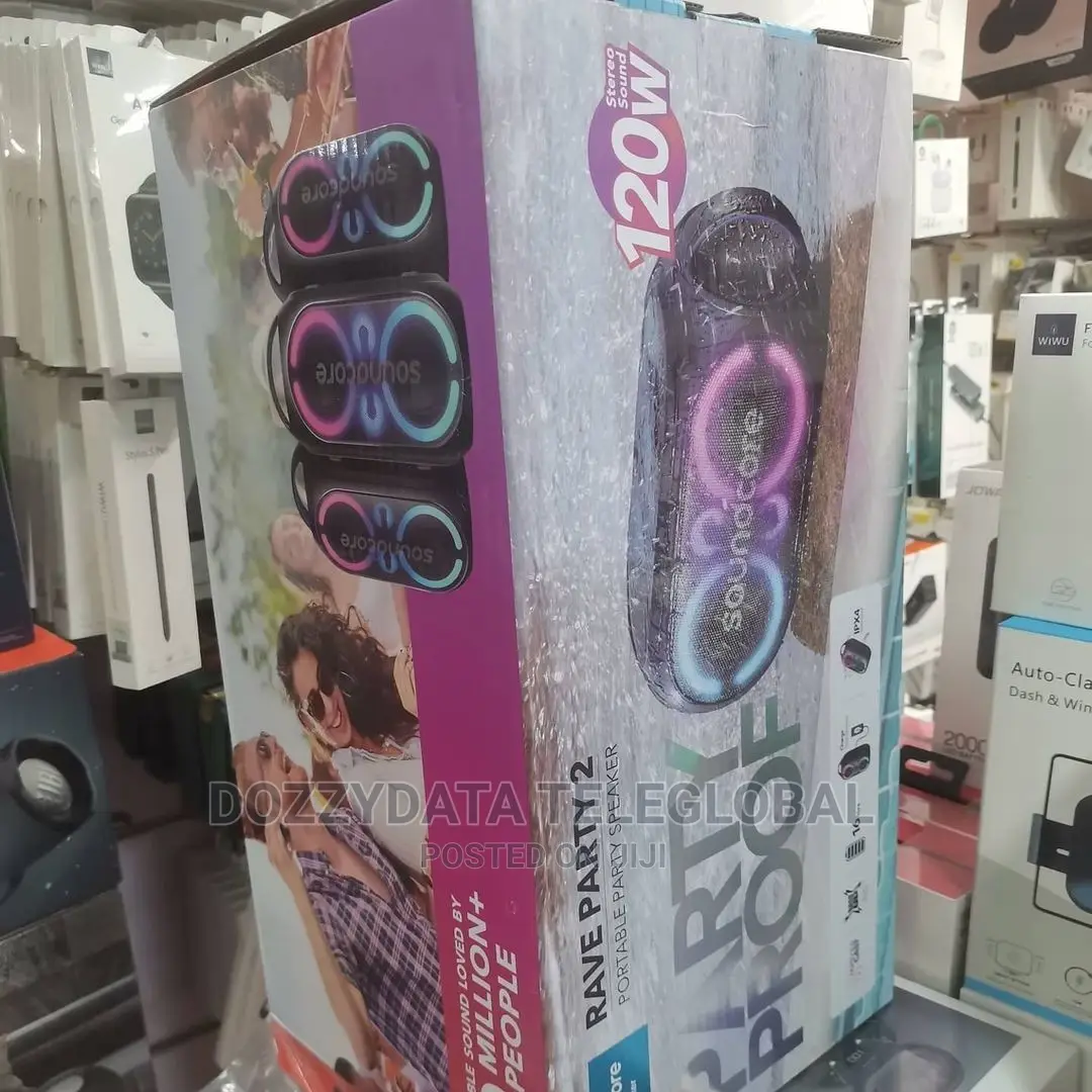 Anker Soundcore
Partyproof 120W Rave Party2
Bluetoth Speaker