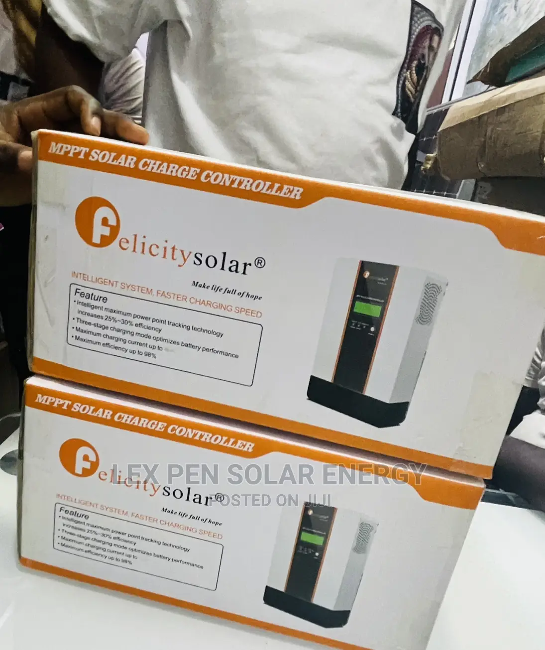 120ah 12/24/48volt MPPT Felicity Solar Charge Controller