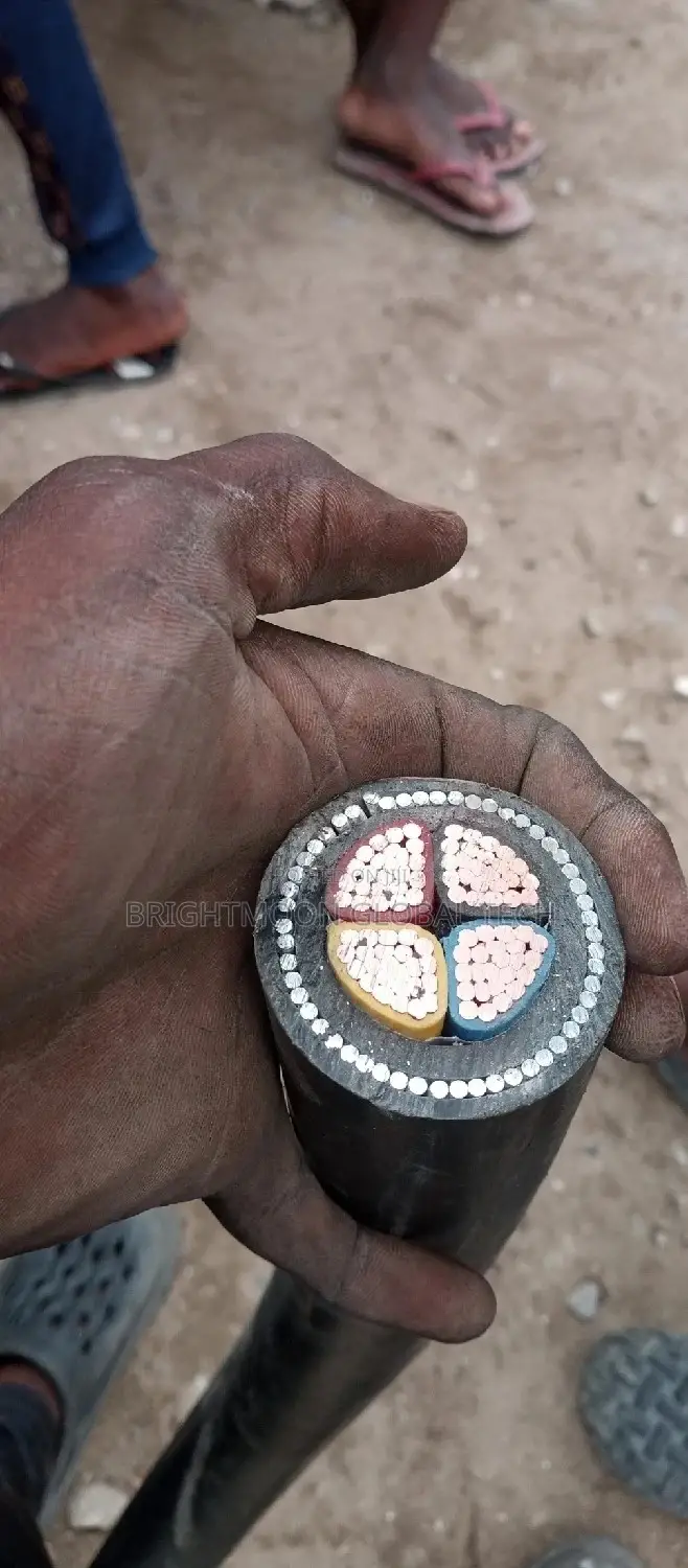 High Quality Nigerchin Armoured Cable (150mm X 4corwe)