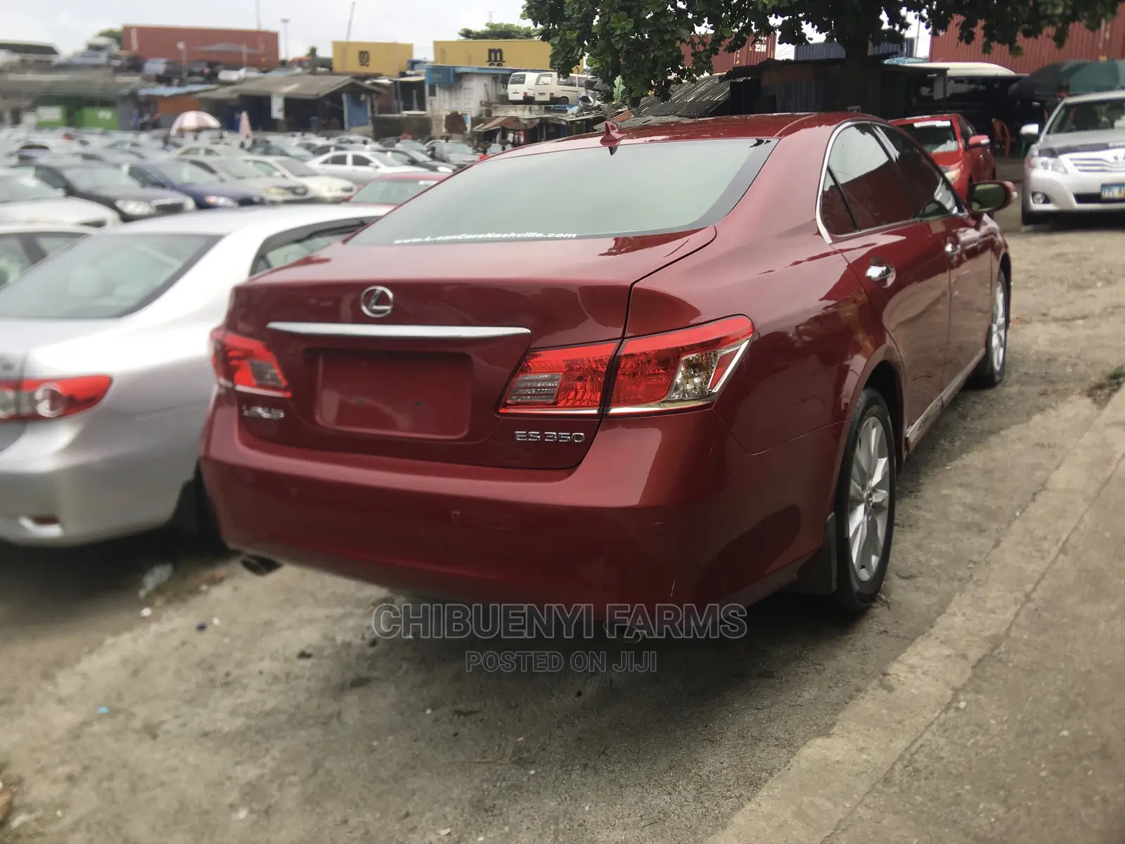 Lexus ES 350 2010 Red
