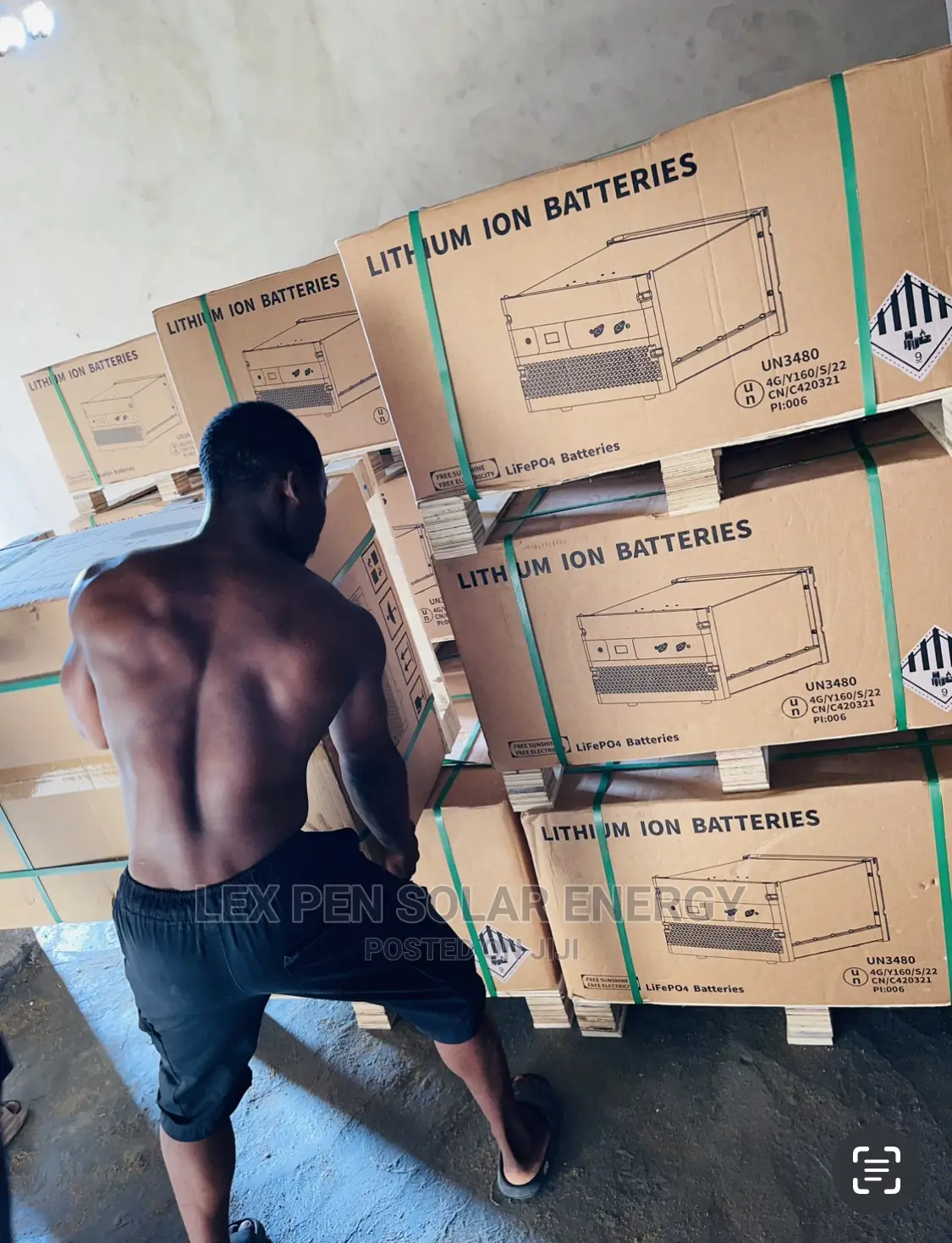 10kwh 48volt Blue Carbon Lithium Ion Battery