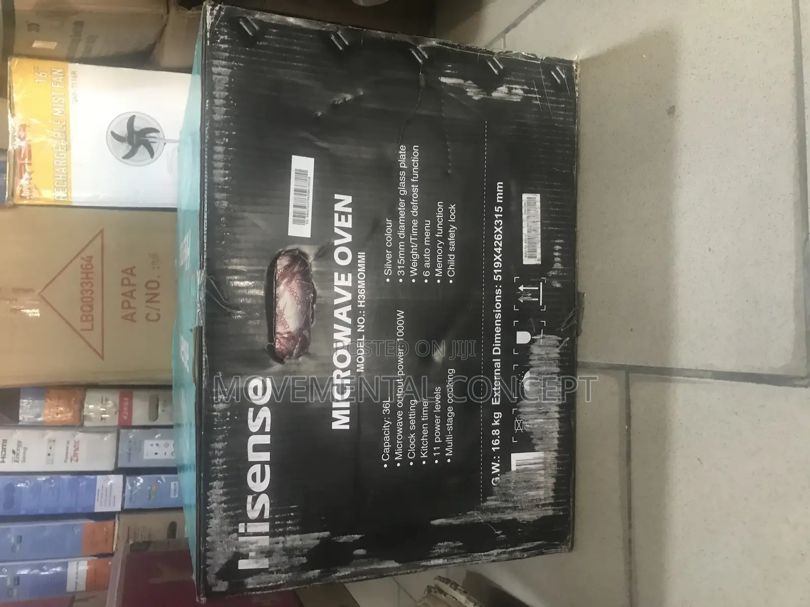 Hisense Microwave Oven 36 Litres Model No H36MOMMI