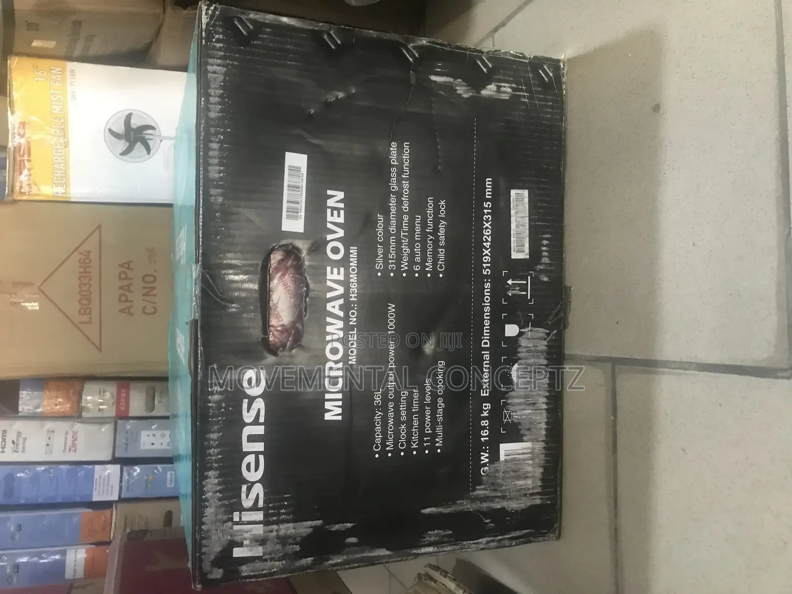 Hisense Microwave Oven 36 Litres Model No H36MOMMI