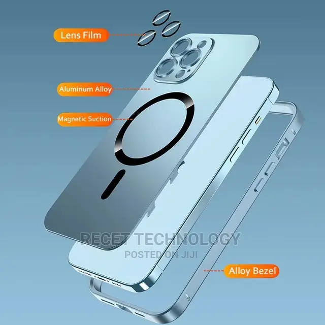 Magnetic Metal iPhone Protective Case