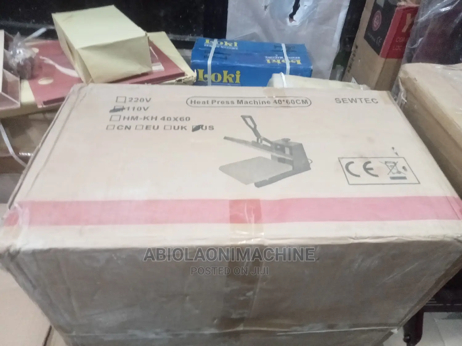 Sewtec Heat Transfer Stoning Machine 40x60cm