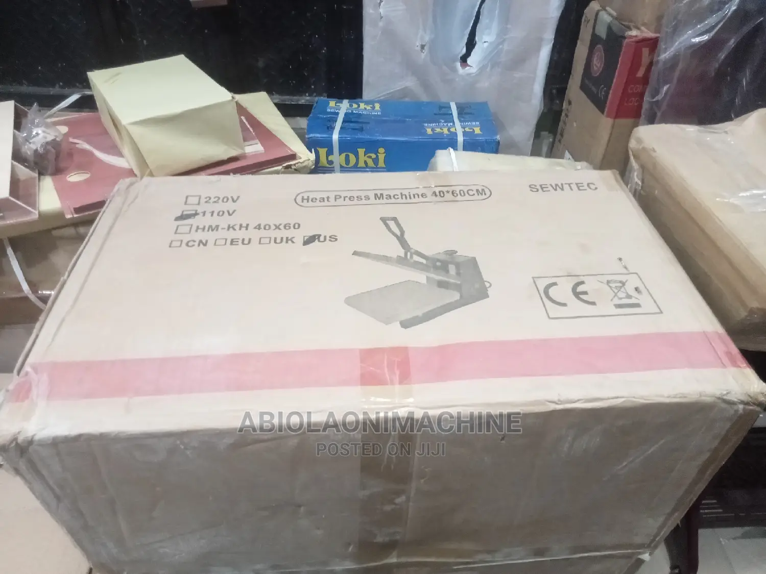 Sewtec Heat Transfer Stoning Machine 40x60cm