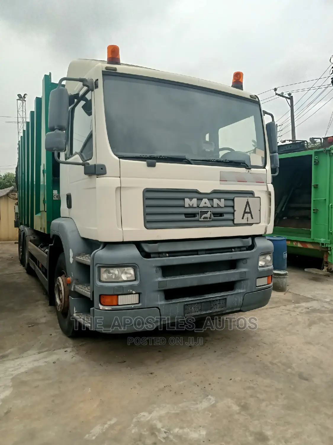 Man Diesel Compactor Truck Manual Injector