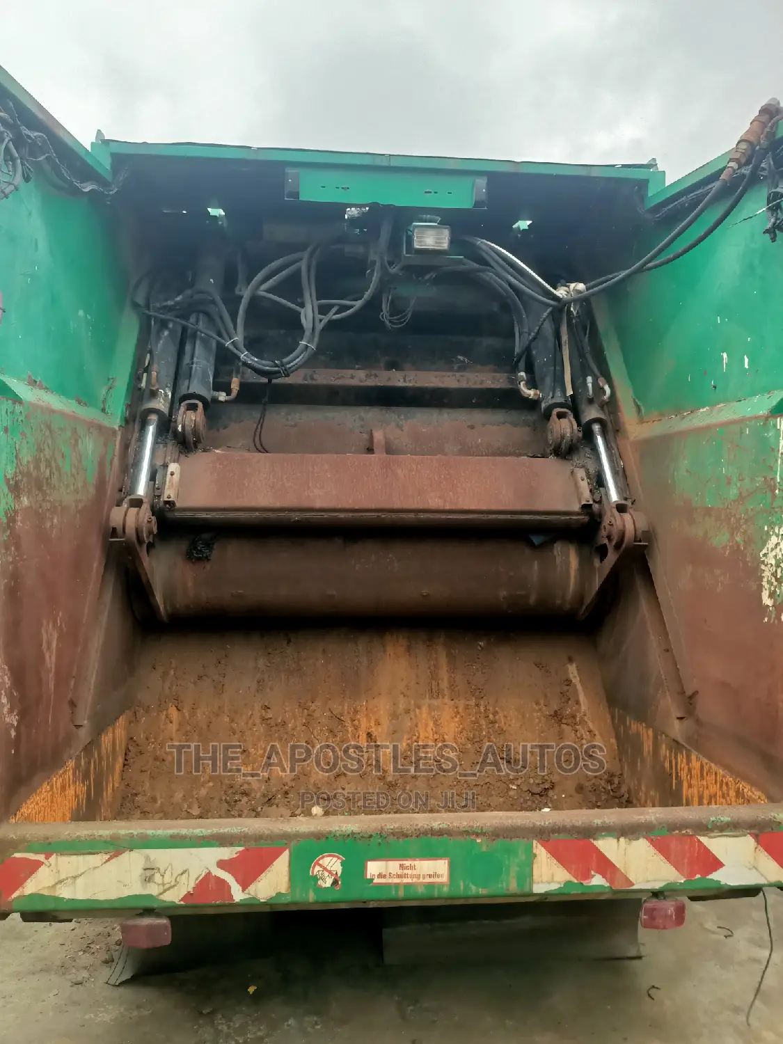 Man Diesel Compactor Truck Manual Injector