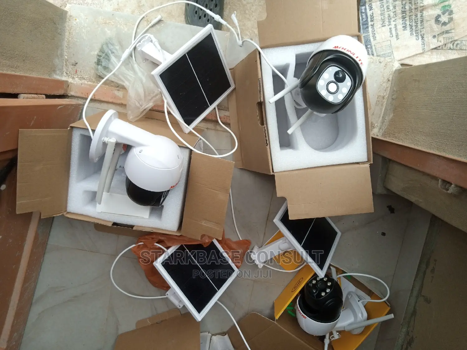 CCTV Camera Solar Inverter Installation