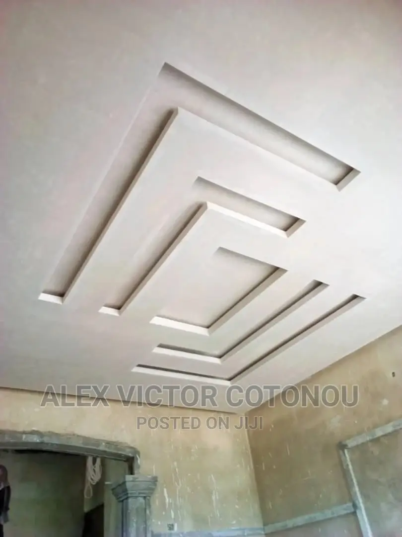 P O P Celling , Tv Stand and Well Decorations