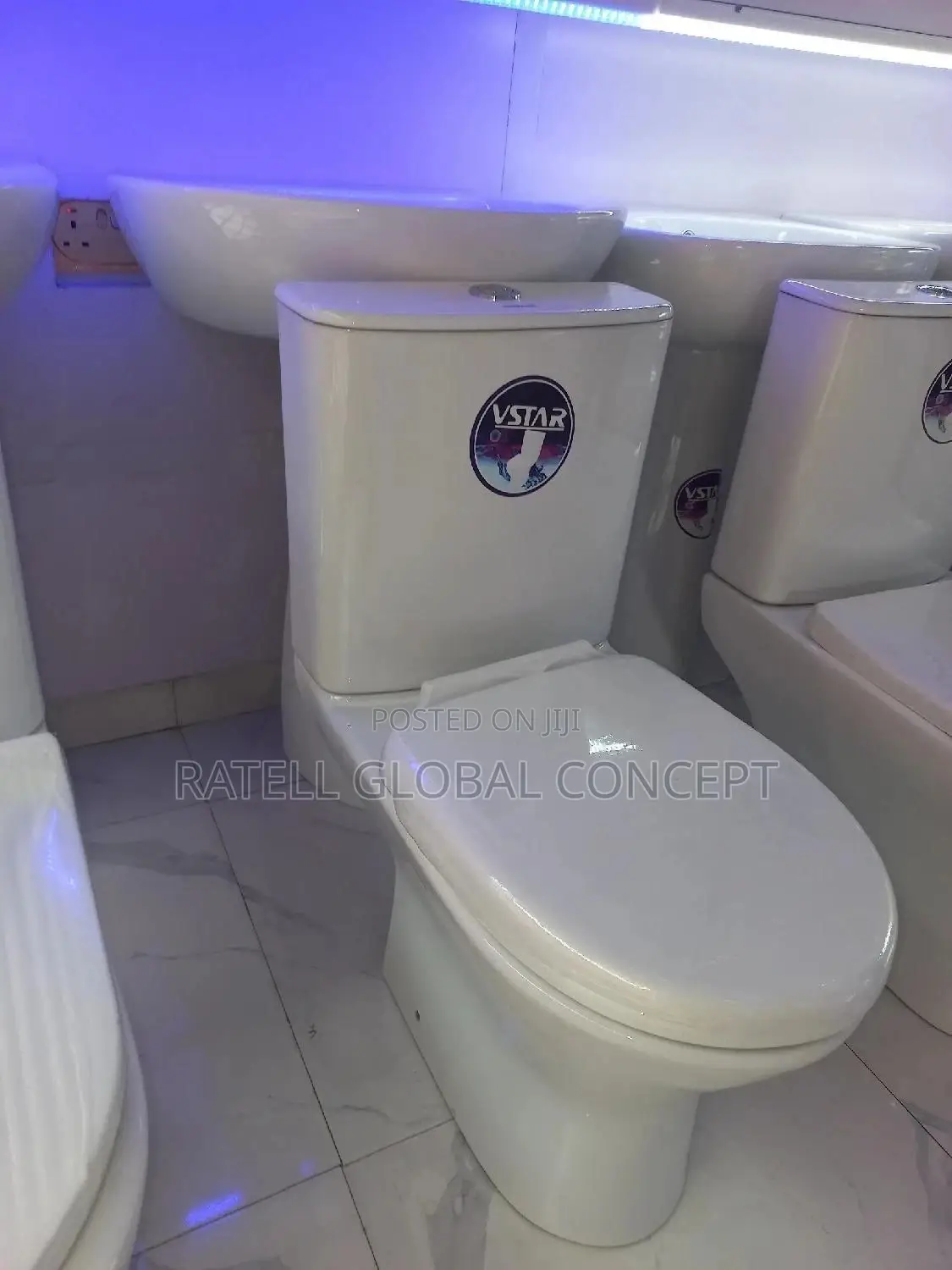 Vstar Bonjoy Complete Toilet Set