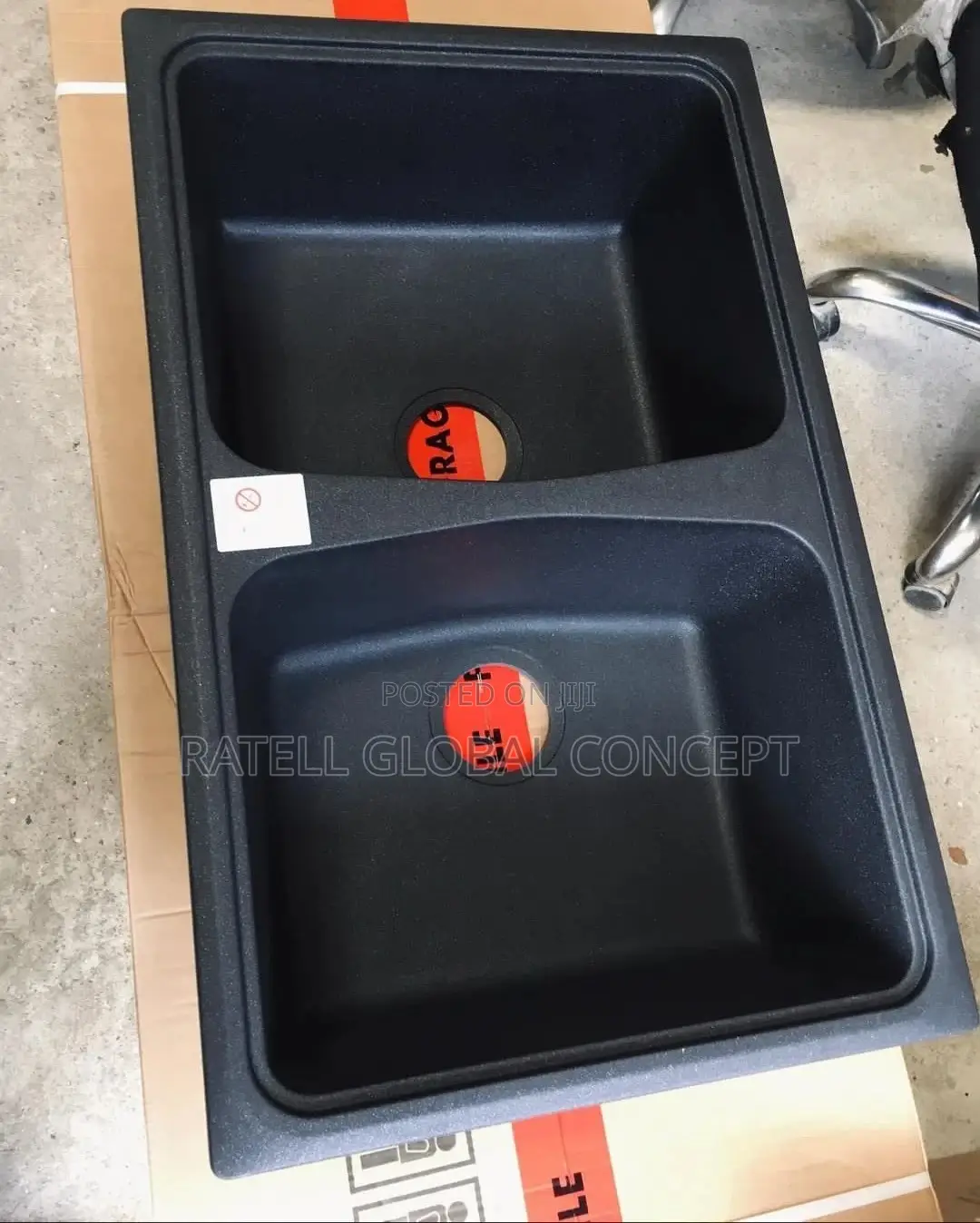 Double Bowl Kitchen Sink (Marble)
