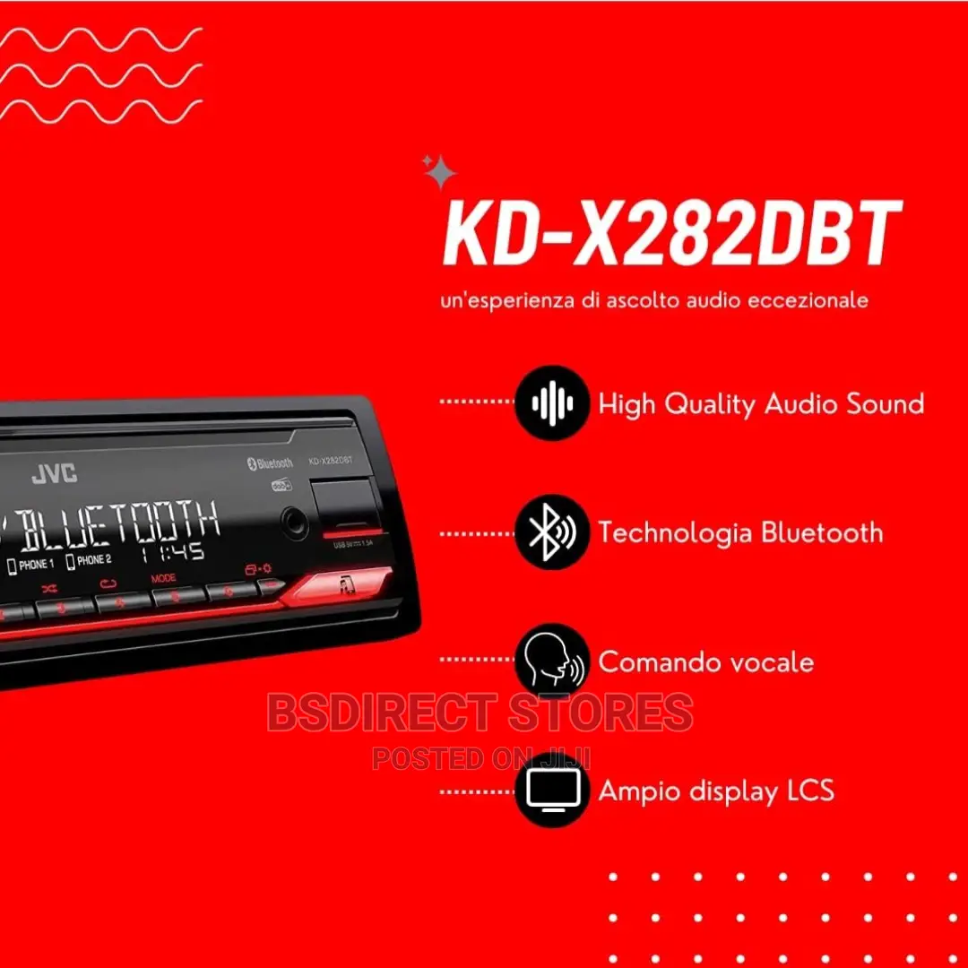 JVC Digital Media Receiver Bluetooth and Digital DAB + Tuner