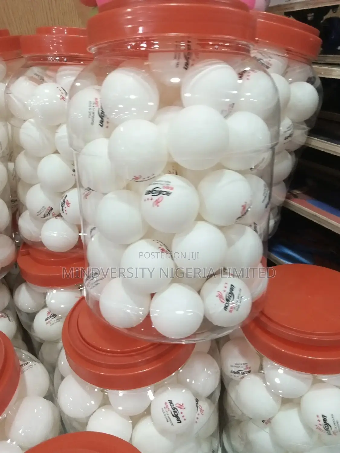 Box of Table Tennis Balls