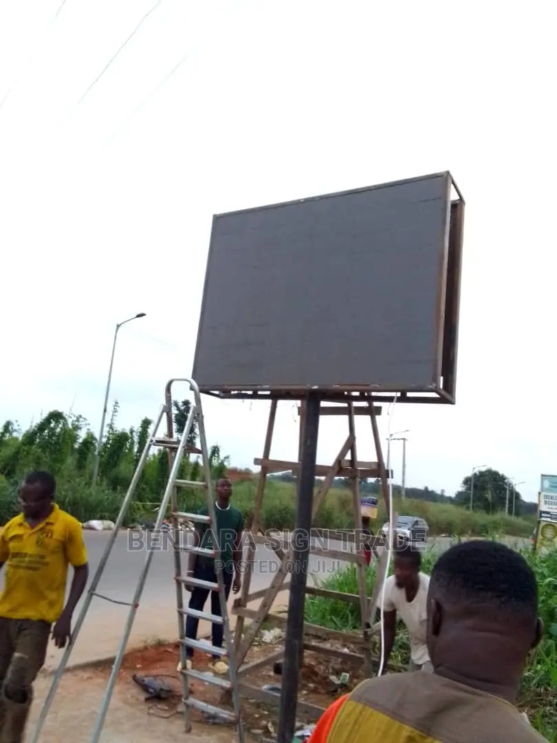 Road Side Video Billboard 6ft by 5ft Front Back Led Screen
