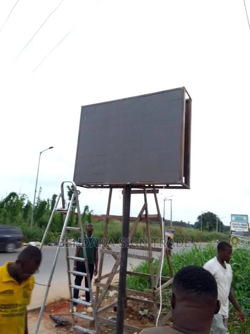 Road Side Video Billboard 6ft by 5ft Front Back Led Screen