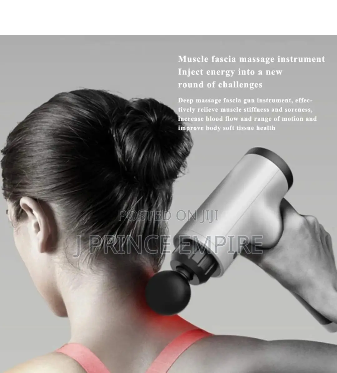Massage Gun, Hand-held Electric Deep Muscle Massager
