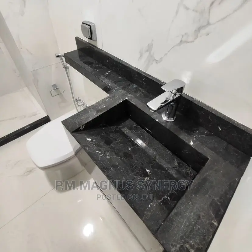 England Standard Marble Black Design Basin