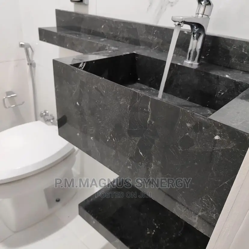England Standard Marble Black Design Basin
