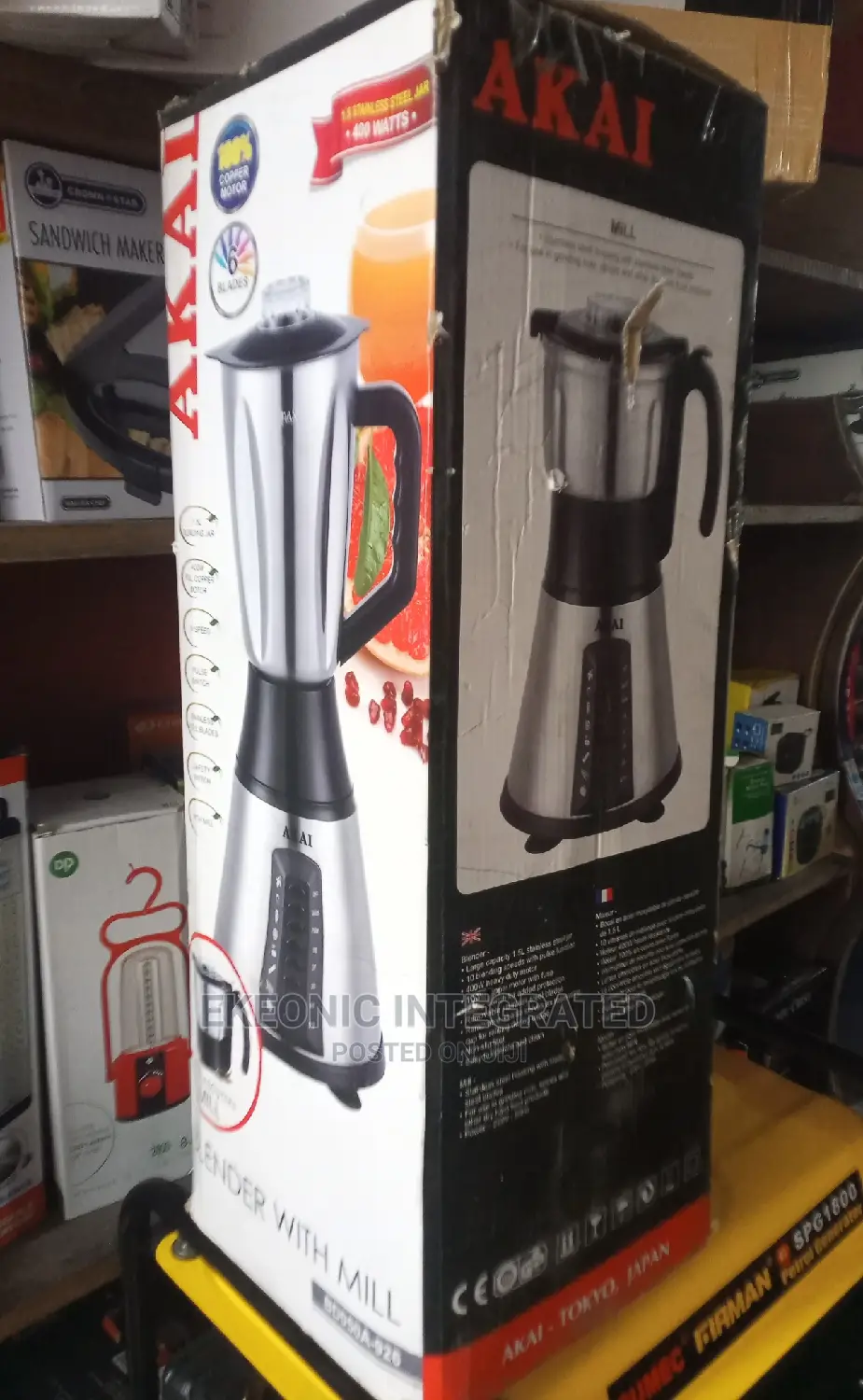 Akai Blender With Mill