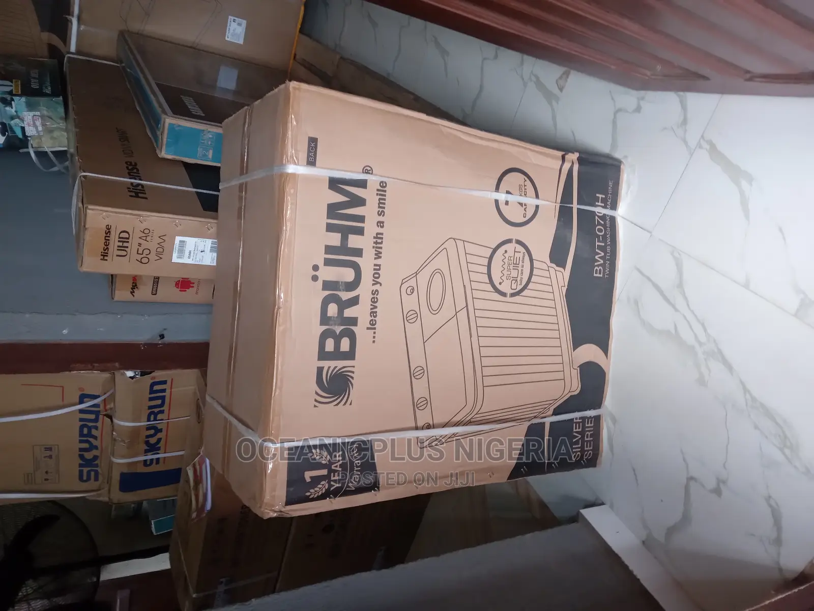 Bruhm 7kg Automatic Twin Tub Washing Machine