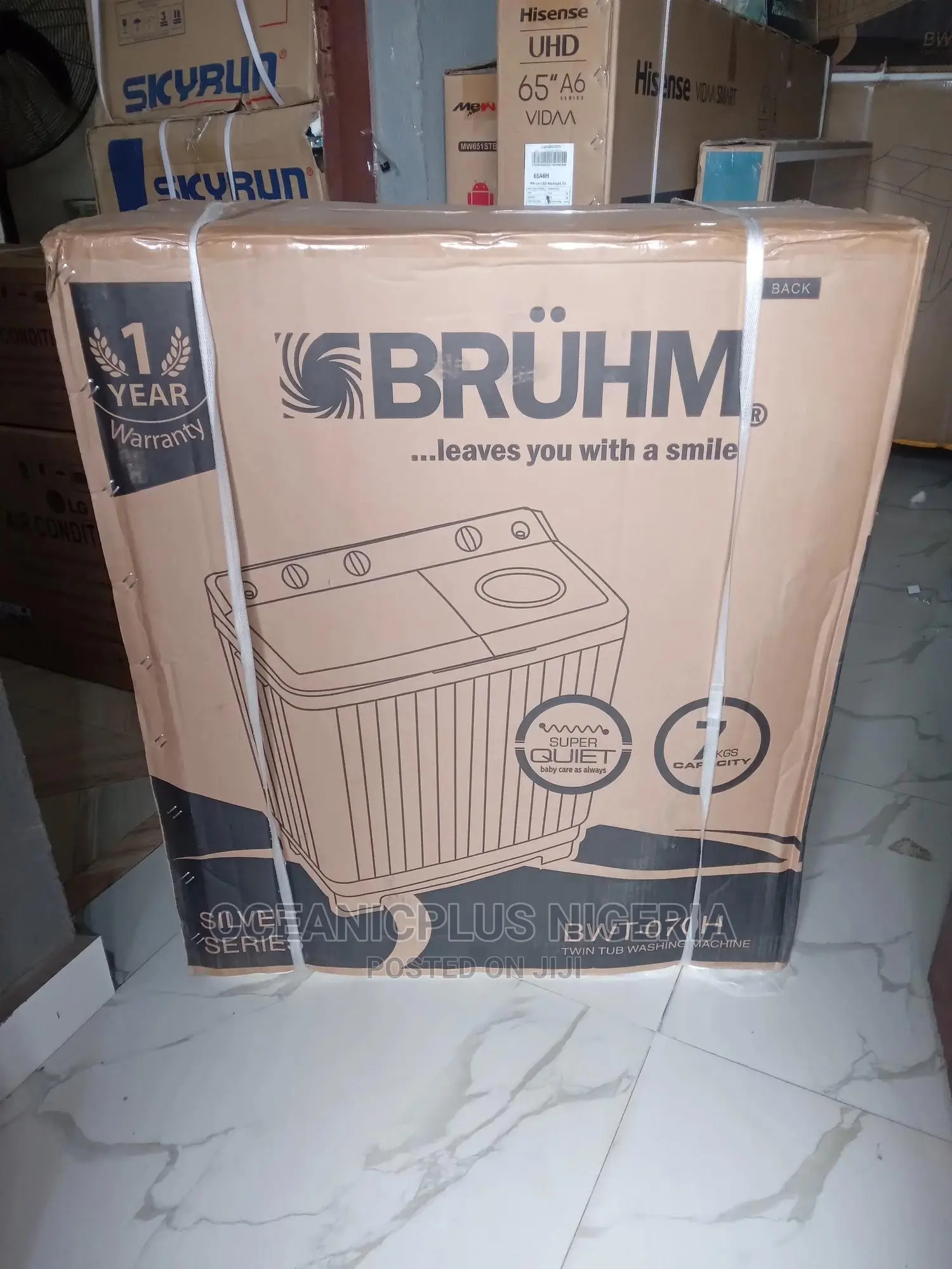 The Best Ideal Bruhm 7kg Twin Tub Washing Machine