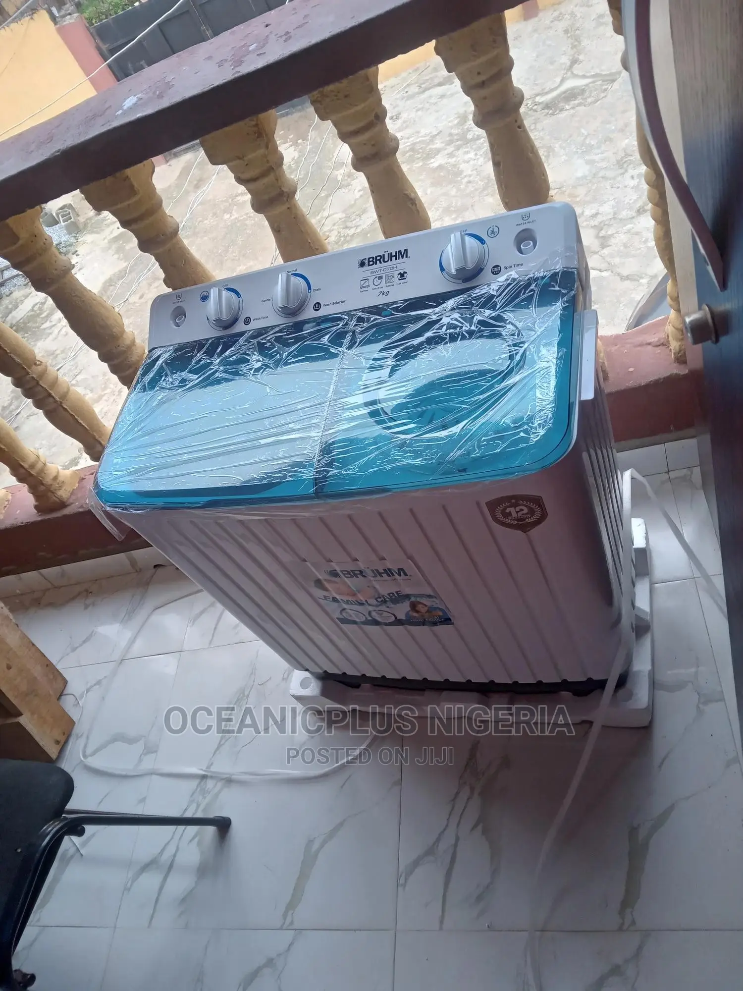 Laundry Fit Bruhm 7kg Twin Tub Washing Machine