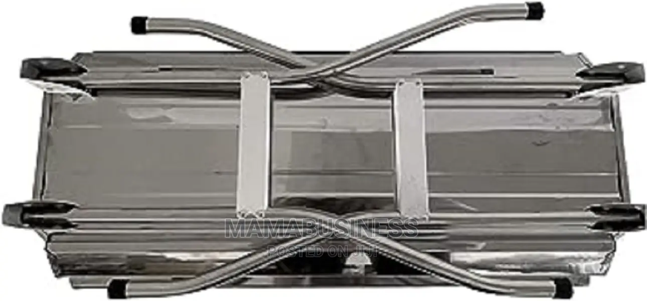 Big Standing Stainless BBQ Grill